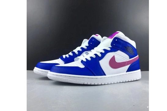1 MID HYPER HYPER VIOLET-WHITE 554724-451 554724-451 AIR JORDAN ROYAL 0218